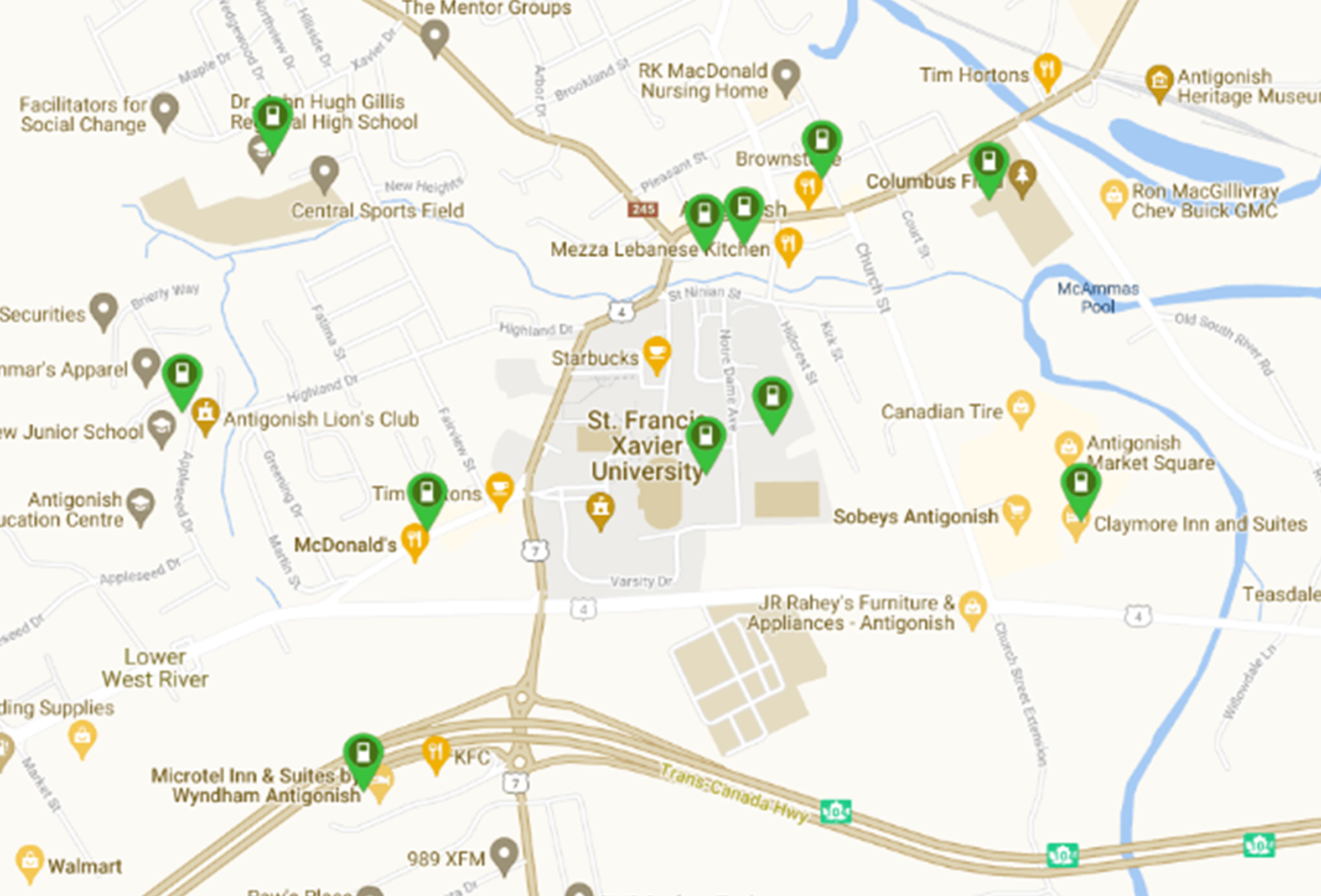 Map - EV Charging Stations, Source: Plug Share